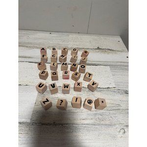 3/4” mini alphabet and exclamation stamps